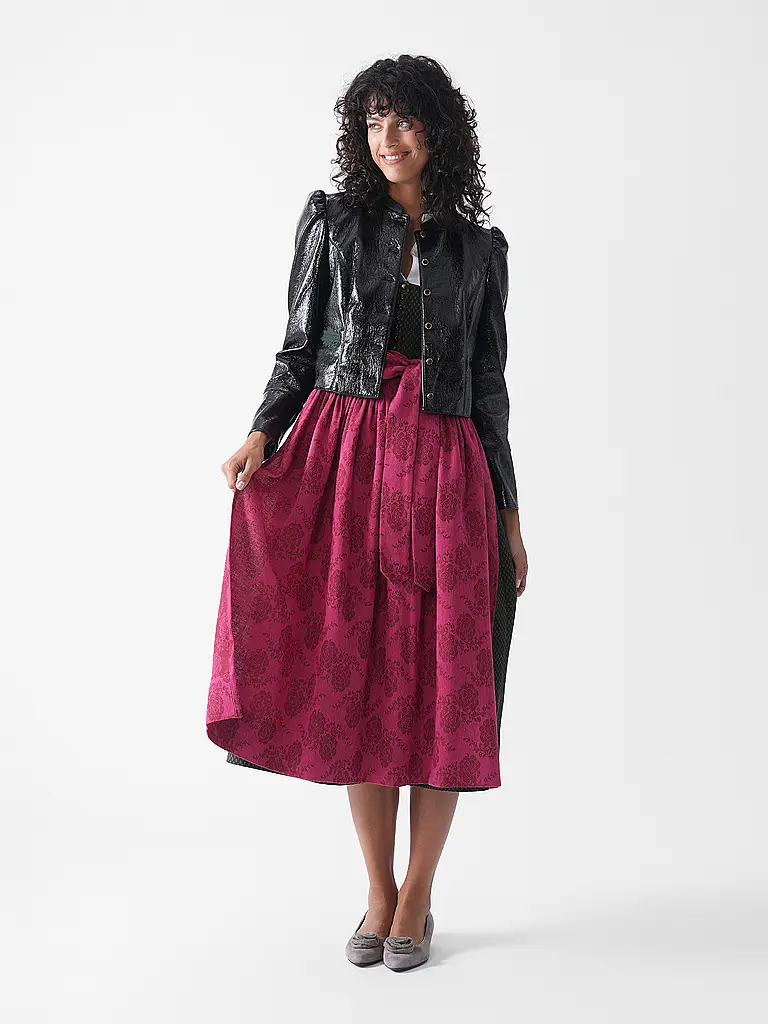 GOTTSEIDANK | Chaqueta tradicional FLORA | Negro