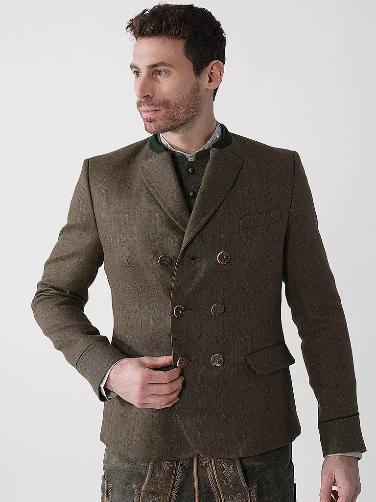 GOTTSEIDANK | Chaqueta tradicional KORBE | Oliva