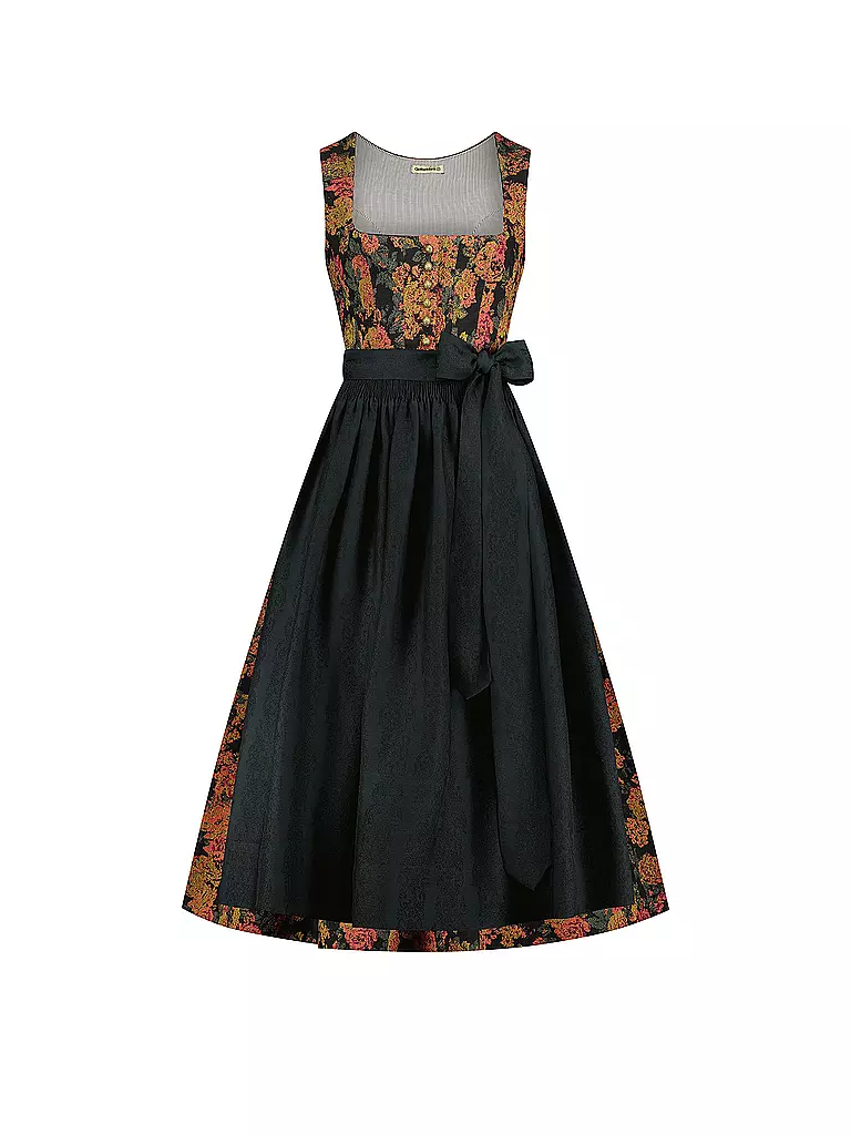 GOTTSEIDANK | Dirndl ANNABELL 80cm | Negro