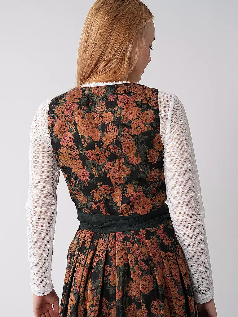 GOTTSEIDANK | Dirndl ANNABELL 80cm | Negro