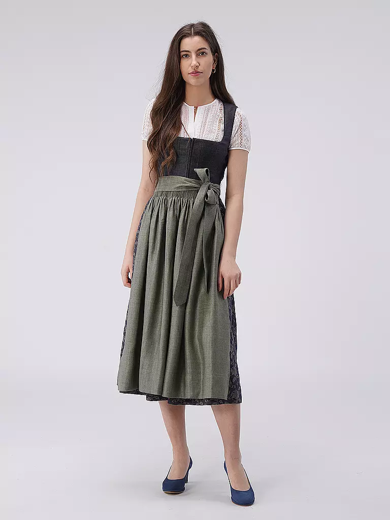 GOTTSEIDANK | Dirndl ANTONIA 85cm | Verde claro