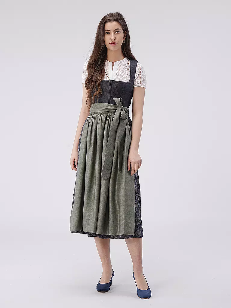 GOTTSEIDANK | Dirndl ANTONIA 85cm | Verde claro