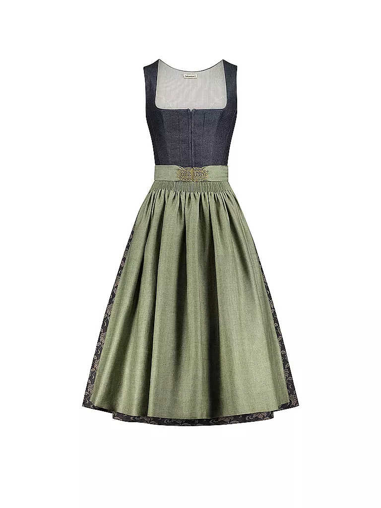 GOTTSEIDANK | Dirndl ANTONIA 85cm | Verde claro