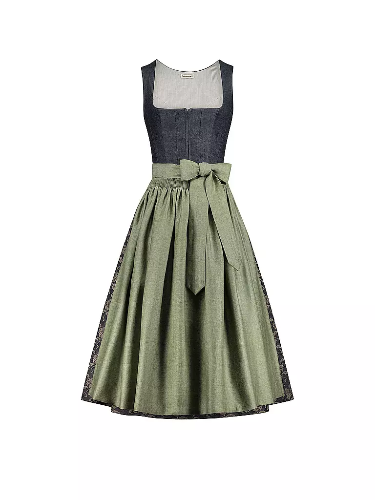 GOTTSEIDANK | Dirndl ANTONIA 85cm | Verde claro