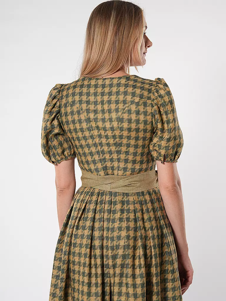 GOTTSEIDANK | Dirndl CAROLINA
Marca: GOTTSEIDANK
Color: oliva
Categorías: Moda,Mujer

Largo de manga: Manga corta
Escote: Escote en V
Material: Lino
Estampado: Cuadros
Corte (Prenda superior): Slim
Estilo y ocasión: Ocasión
Detalles: Bolsillos insertados | 