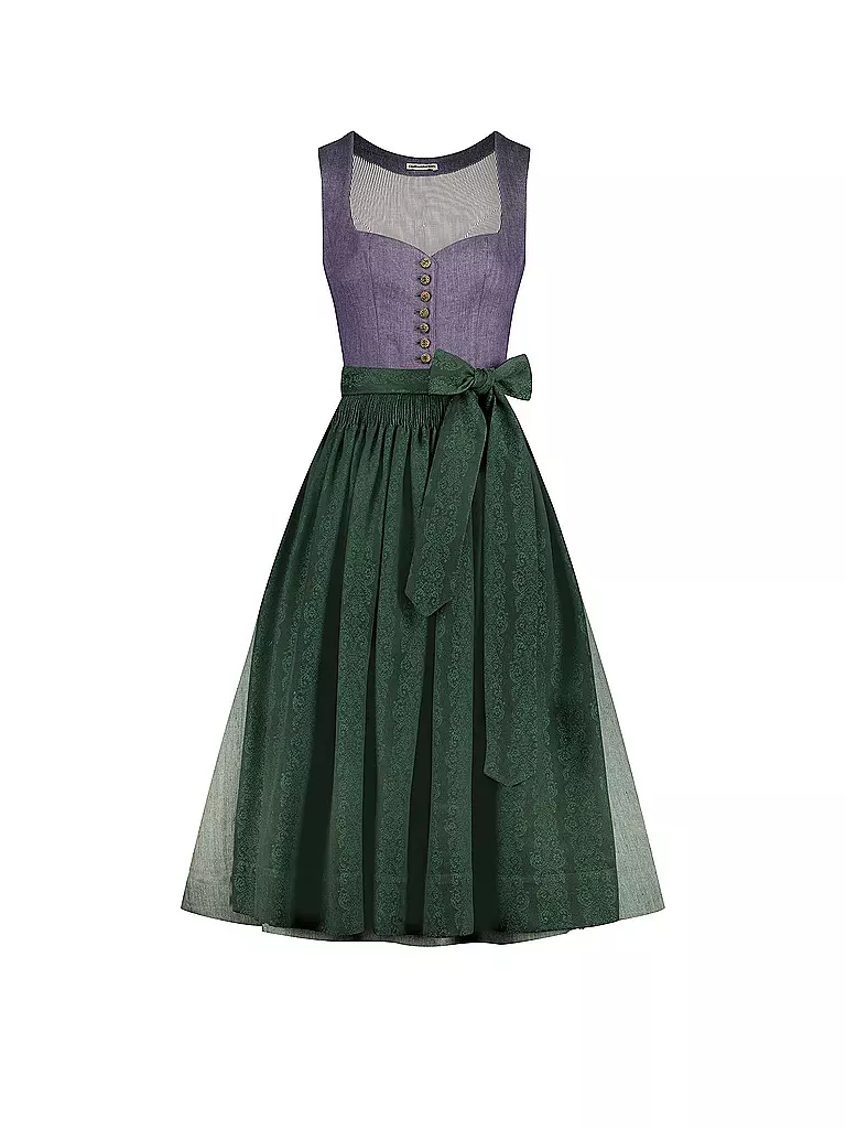 GOTTSEIDANK | Dirndl HEDI 80cm | Verde oscuro