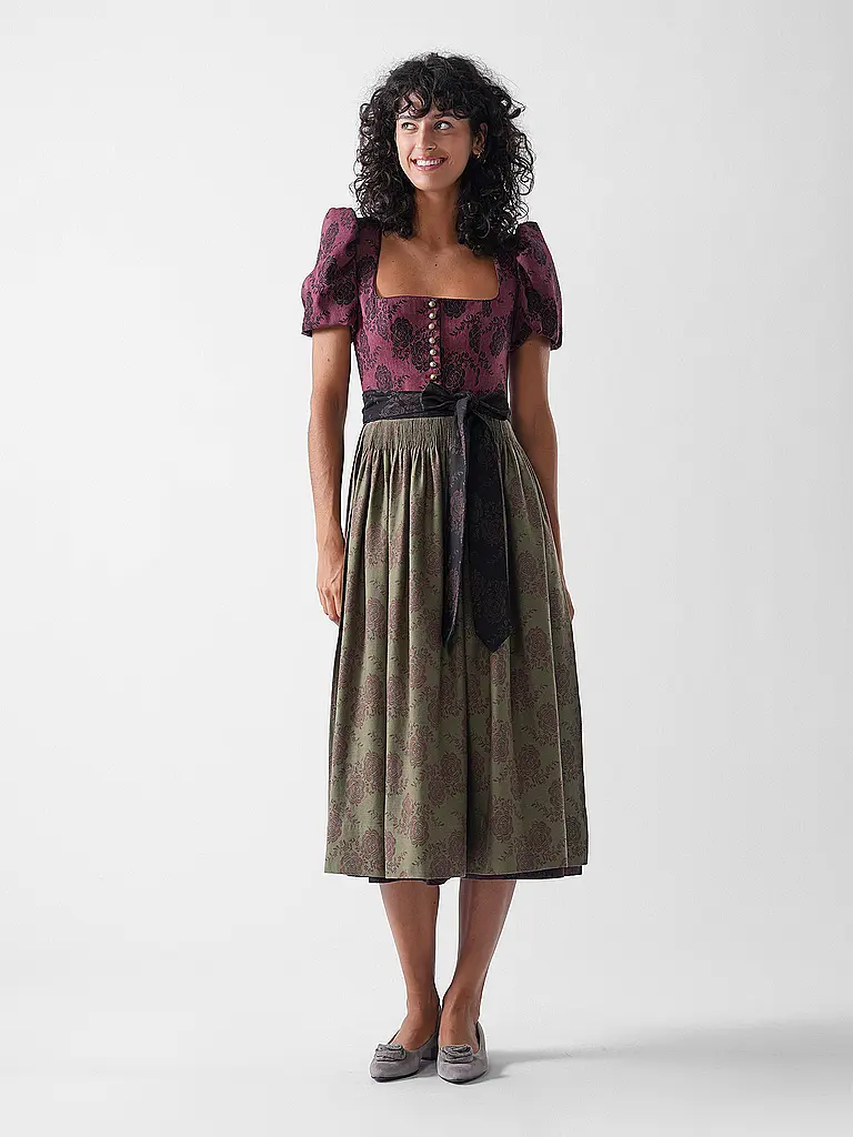 GOTTSEIDANK | Dirndl LAURA | Rojo