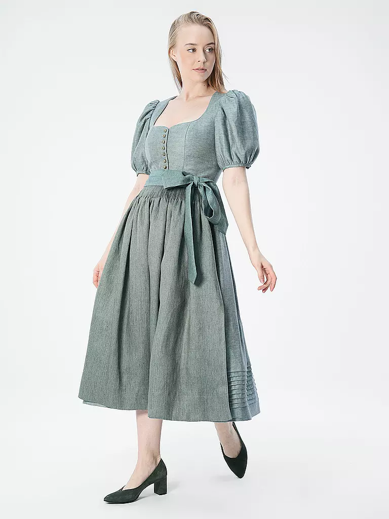 GOTTSEIDANK | Dirndl LINA 80cm | Verde claro