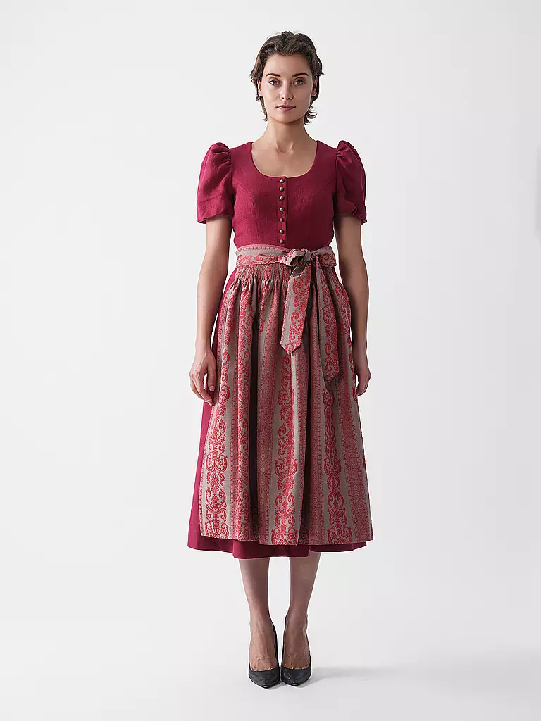 GOTTSEIDANK | Dirndl MARGRET | Rojo