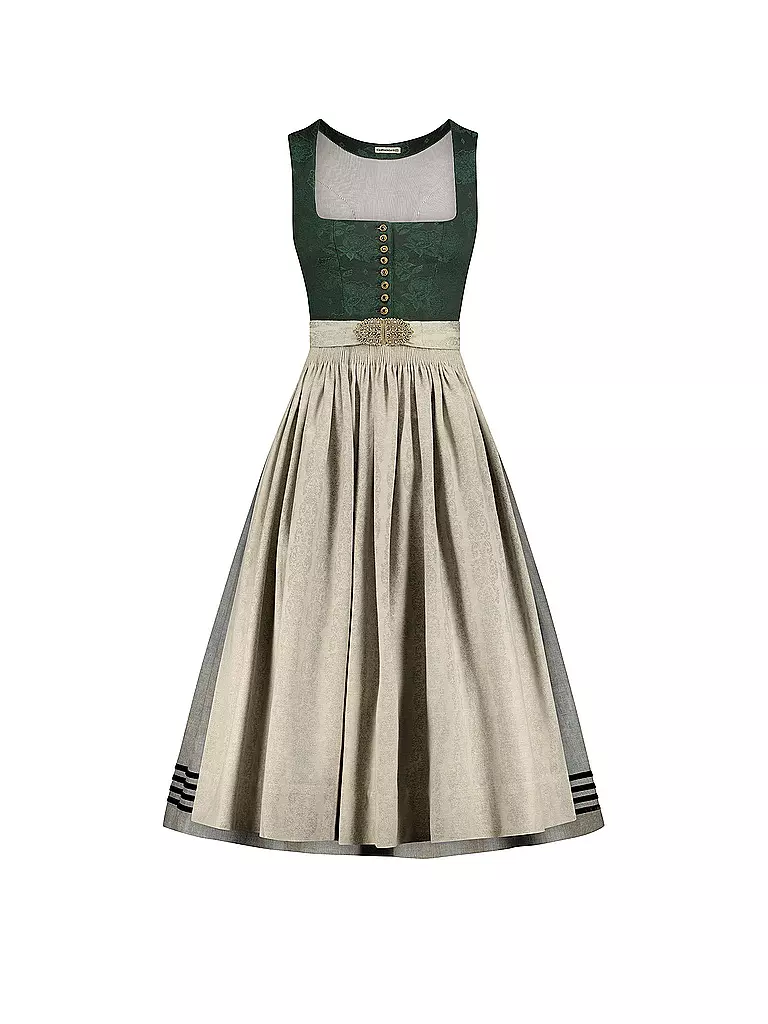 GOTTSEIDANK | Dirndl MONIKA | Verde oscuro