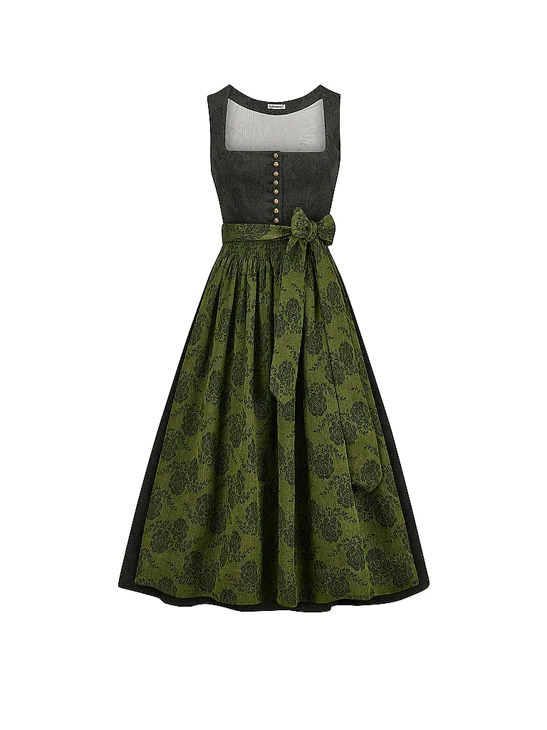 GOTTSEIDANK | Dirndl MONIKA | Verde oscuro
