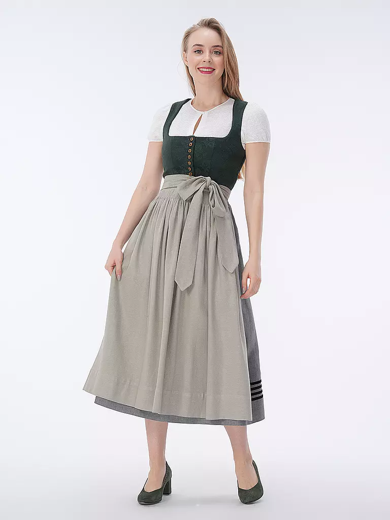 GOTTSEIDANK | Dirndl MONIKA | Verde oscuro