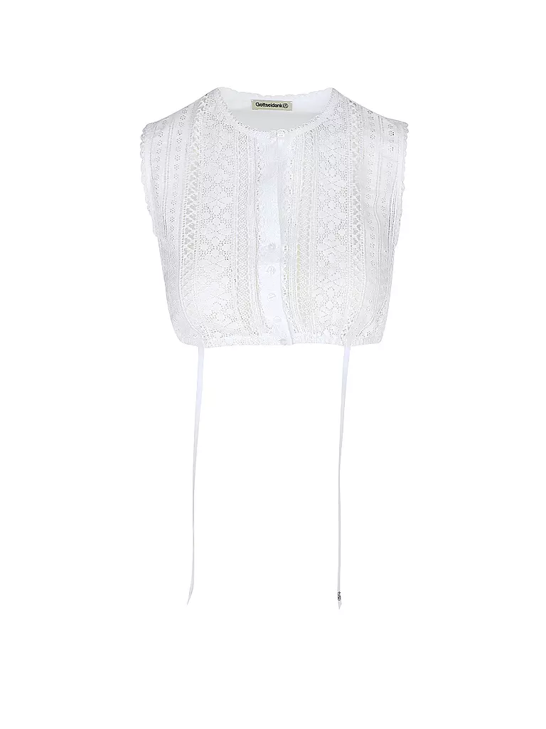 GOTTSEIDANK | Dirndlbluse VIKTORIA | Blanco