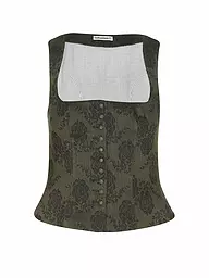 GOTTSEIDANK | Gilet LOTTI | Oliva