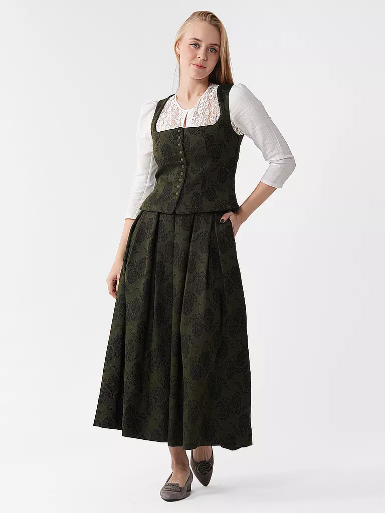 GOTTSEIDANK | Gilet LOTTI | Oliva