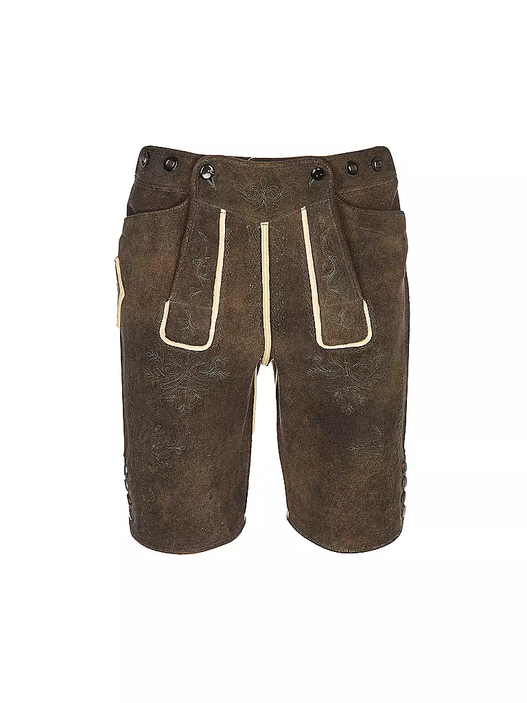 GOTTSEIDANK | Lederhose | Marrón