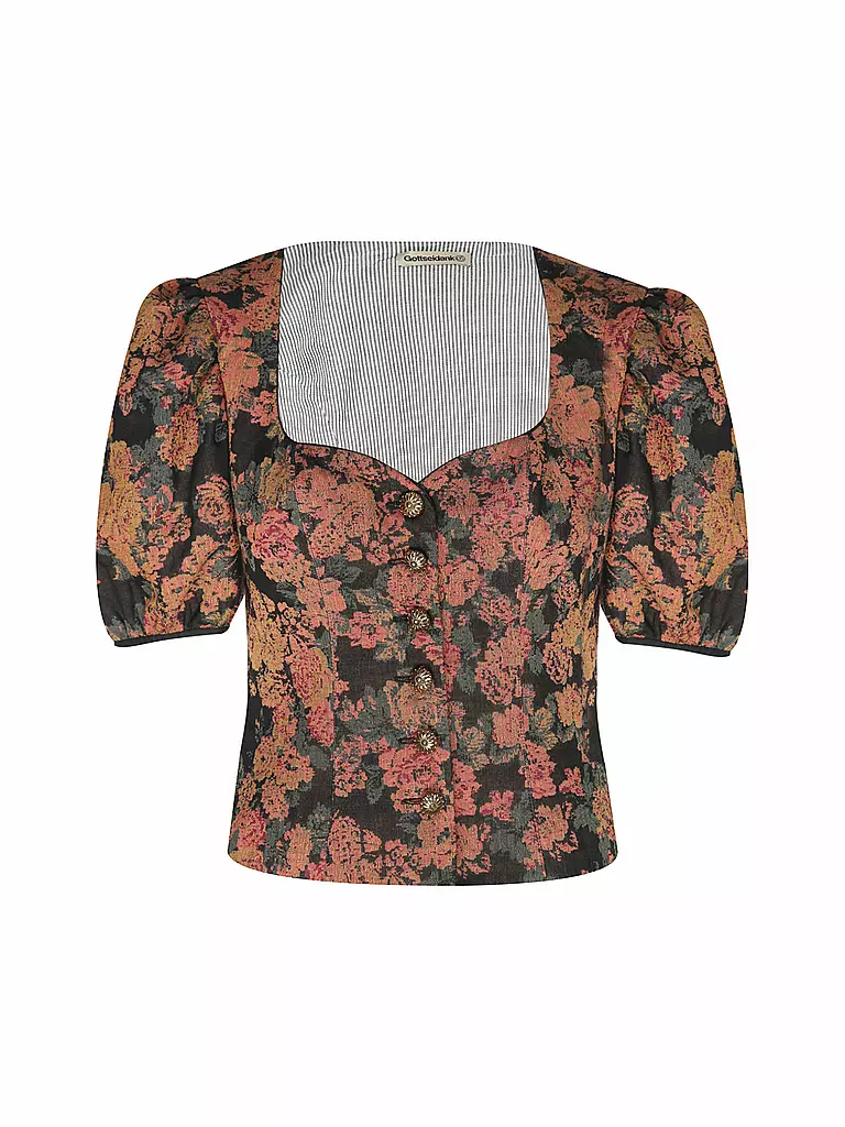 GOTTSEIDANK | Mieder tradicional ROSMARIE | Rosa