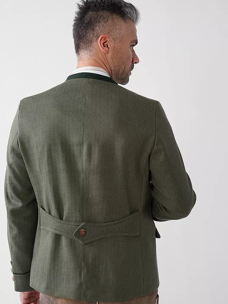 GOTTSEIDANK | Produktname: Trachtensakko HELMUT
Marke: GOTTSEIDANK
Farbe: olive
Kategorien: Mode,Herren

Ärmellänge: Langarm
Material: Baumwolle,Leinen,Stretch
Kragenform: Stehkragen
Musterung: Unifarben
Passform (Oberbekleidung): Regular | Oliva