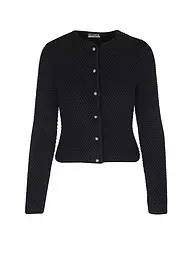 GOTTSEIDANK | Trachten Strickjacke AGNES | Azul oscuro
