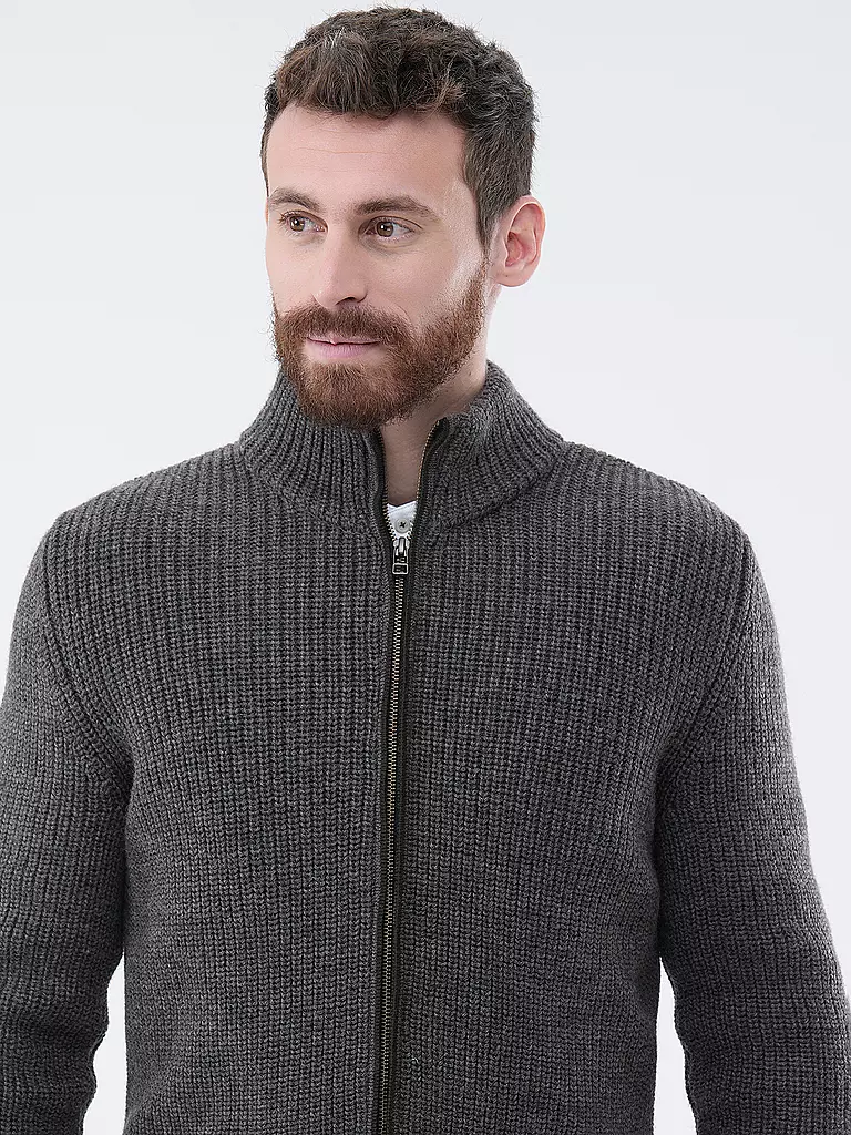 GOTTSEIDANK | Trachten Strickjacke LEVIN | Gris