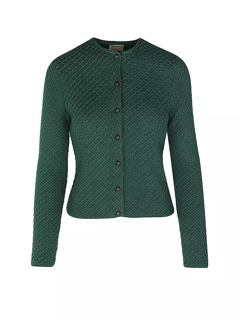 GOTTSEIDANK | Trachten Strickjacke VEVI  | Verde