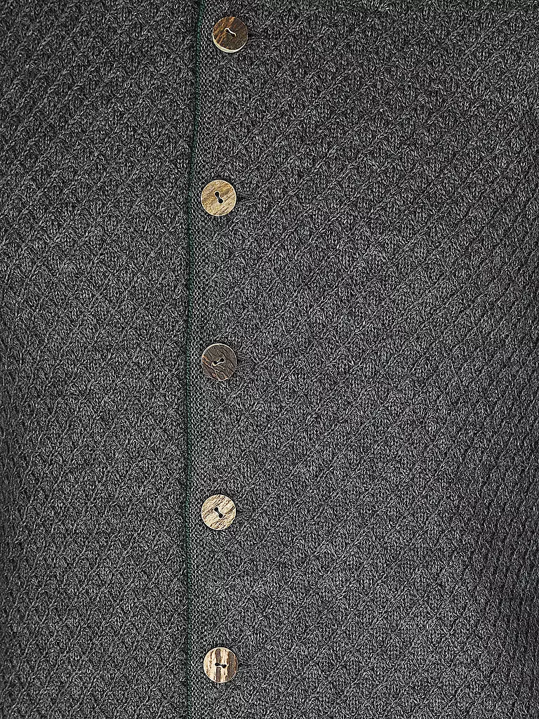GOTTSEIDANK | Trachten Strickjacke XAVER  | Gris