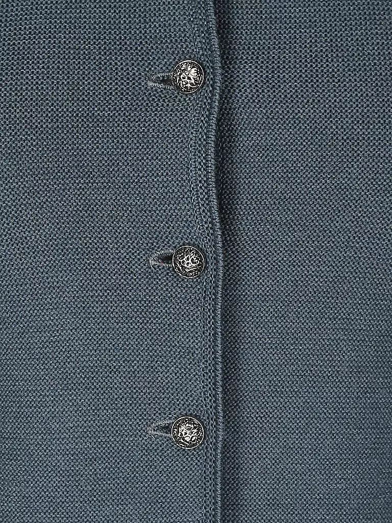 GOTTSEIDANK | Trachten Strickweste Aloisia  | Gris