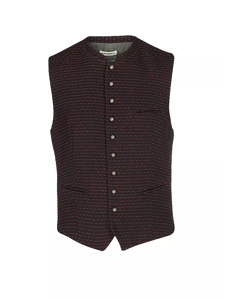 GOTTSEIDANK | Trachtengilet KONSTANTIN | Rojo oscuro