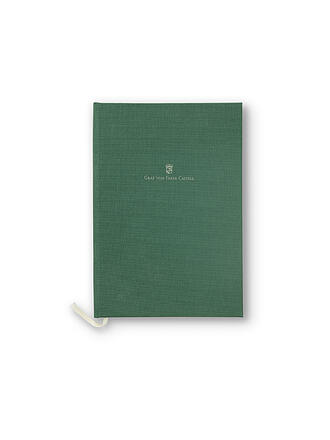 GRAF VON FABER-CASTELL | Cuaderno con cubierta de lino A5 Dark Green