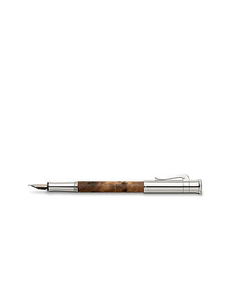 GRAF VON FABER-CASTELL | Pluma estilográfica Classic de madera de raíz de tuya, trazo medio