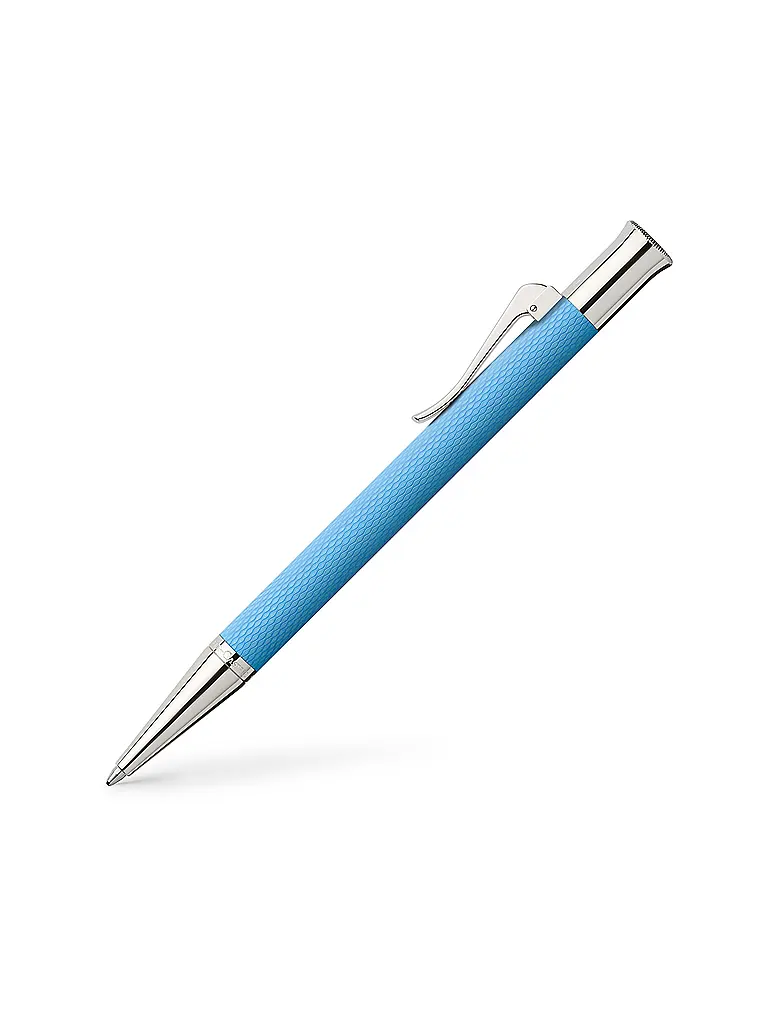 GRAF VON FABER-CASTELL | Bolígrafo giratorio Guilloche Gulf Blue | Azul