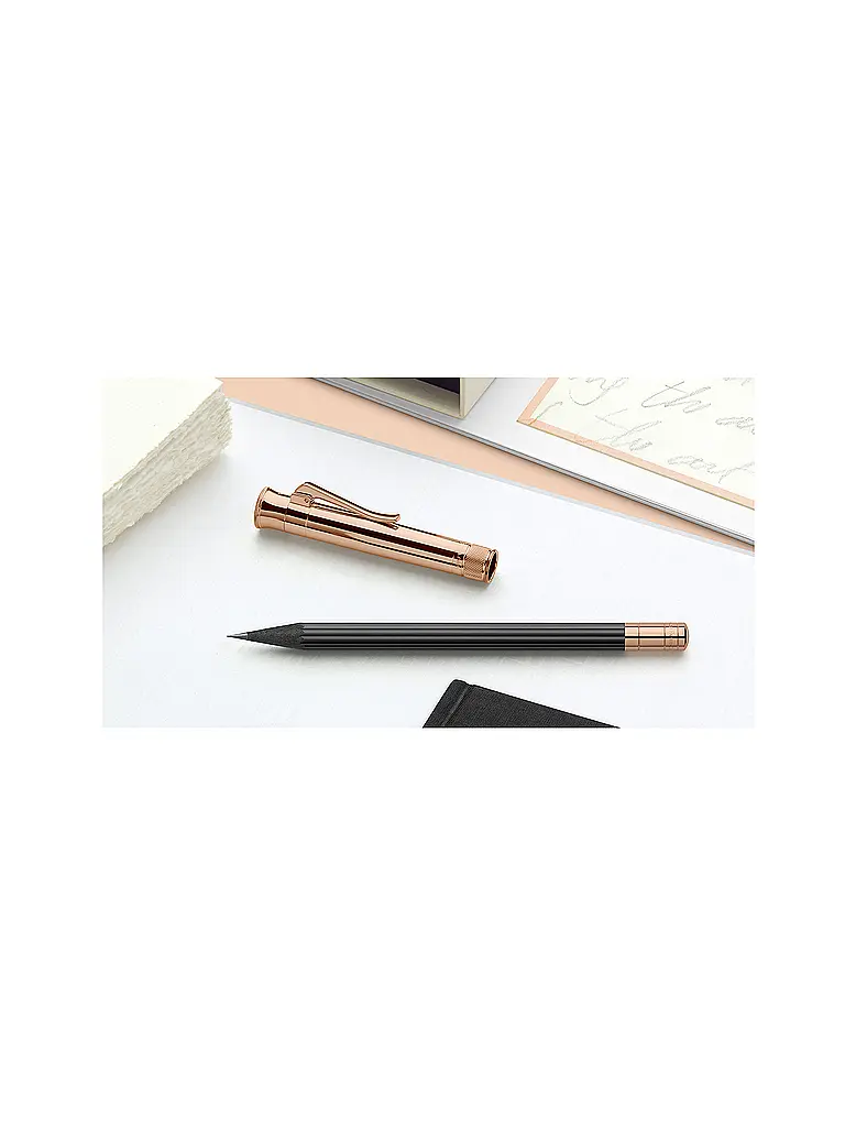 GRAF VON FABER-CASTELL | Perfect Pencil Oro Rosa Negro | Oro