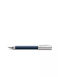 GRAF VON FABER-CASTELL | Pluma estilográfica "Tamitio" (azul noche) M | Sin color