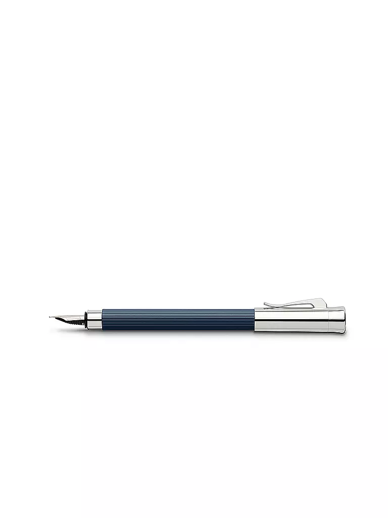 GRAF VON FABER-CASTELL | Pluma estilográfica "Tamitio" (azul noche) M | Sin color