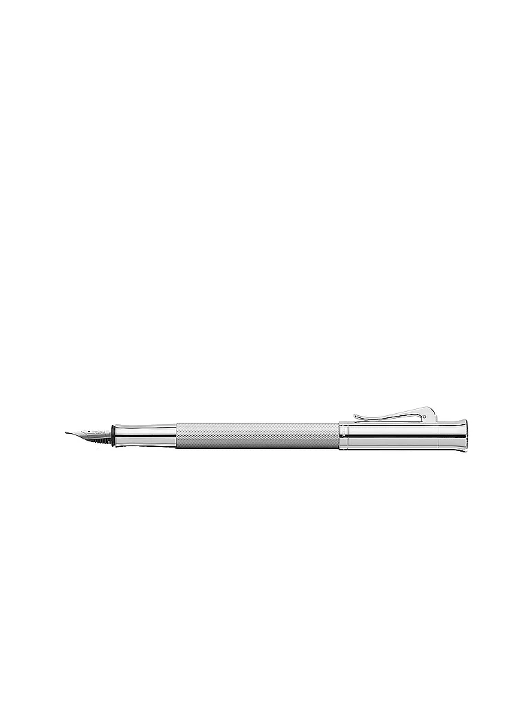 GRAF VON FABER-CASTELL | Pluma estilográfica Guilloche (rodio) | Sin color