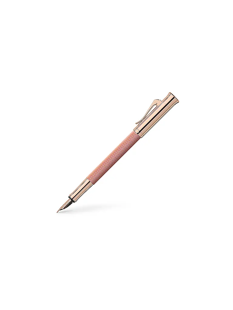 GRAF VON FABER-CASTELL | Pluma estilográfica Guilloche Rose Blush M | Rosa