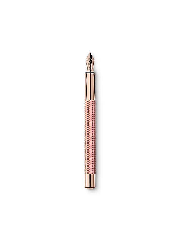 GRAF VON FABER-CASTELL | Pluma estilográfica Guilloche Rose Blush M | Rosa