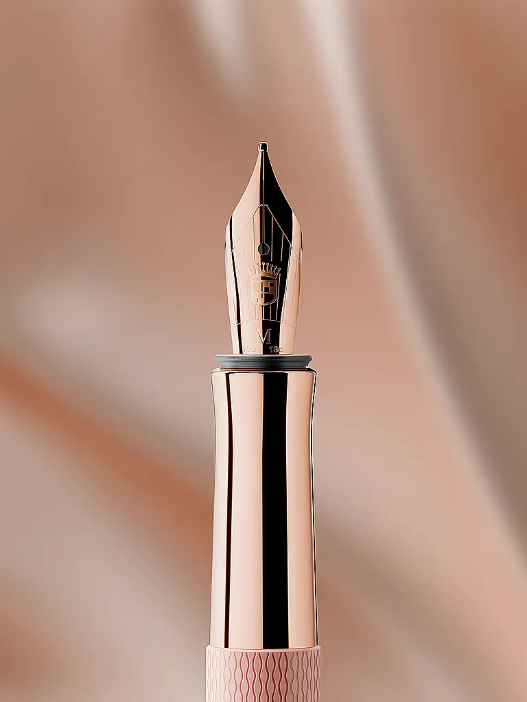 GRAF VON FABER-CASTELL | Pluma estilográfica Guilloche Rose Blush M | Rosa