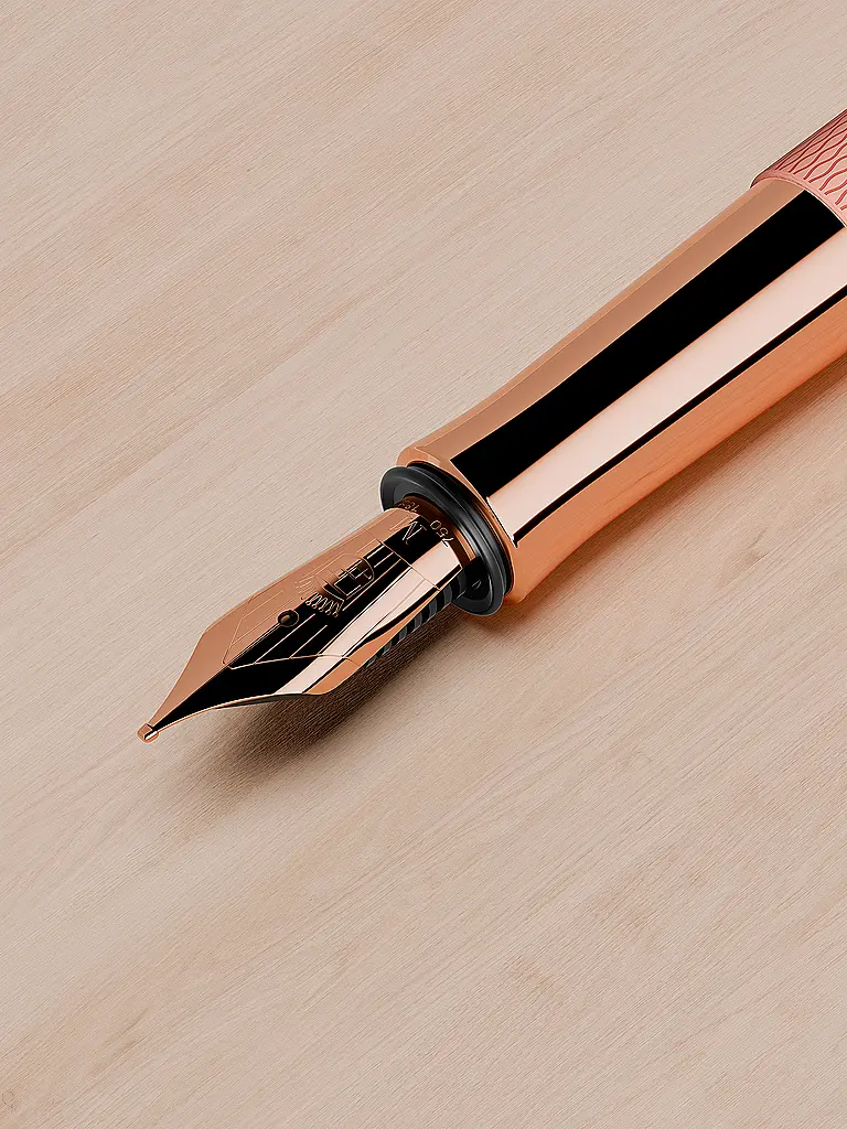 GRAF VON FABER-CASTELL | Pluma estilográfica Guilloche Rose Blush M | Rosa