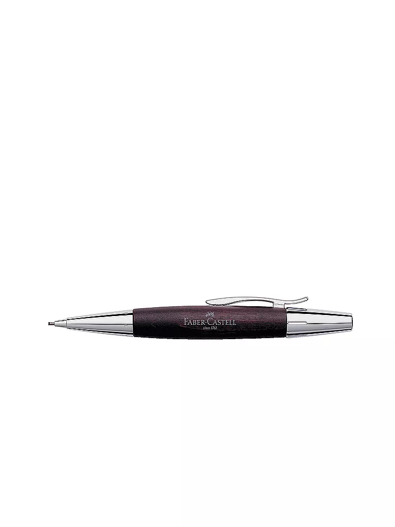 GRAF VON FABER-CASTELL | Portaminas "e-Motion" (marrón oscuro) | Sin color