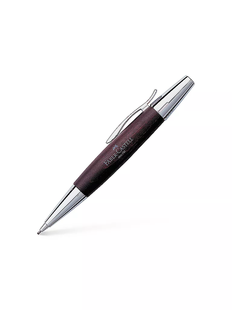 GRAF VON FABER-CASTELL | Portaminas "e-Motion" (marrón oscuro) | Sin color