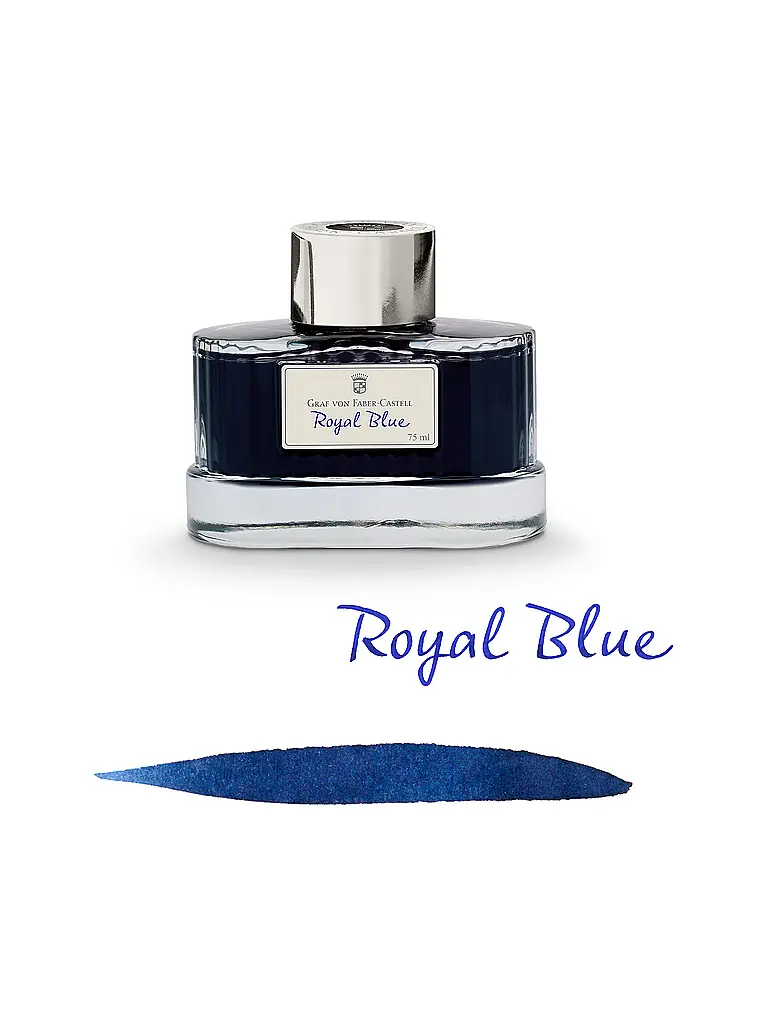 GRAF VON FABER-CASTELL | Tintero Royal Blue 75ml | Sin color