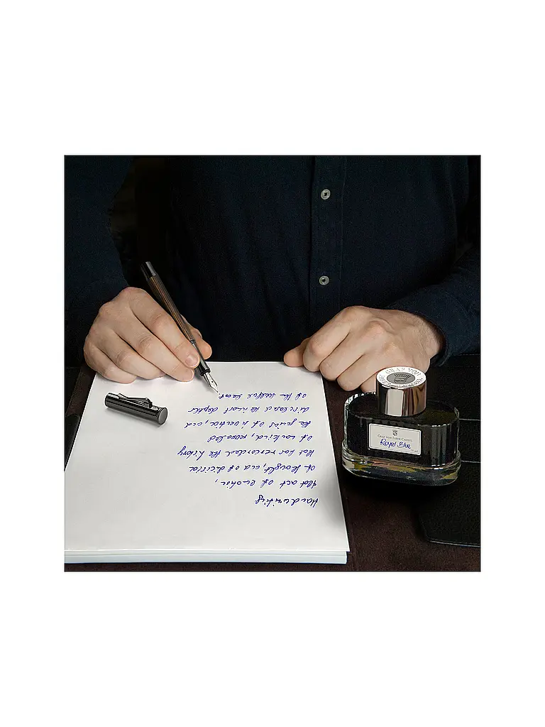 GRAF VON FABER-CASTELL | Tintero Royal Blue 75ml | Sin color