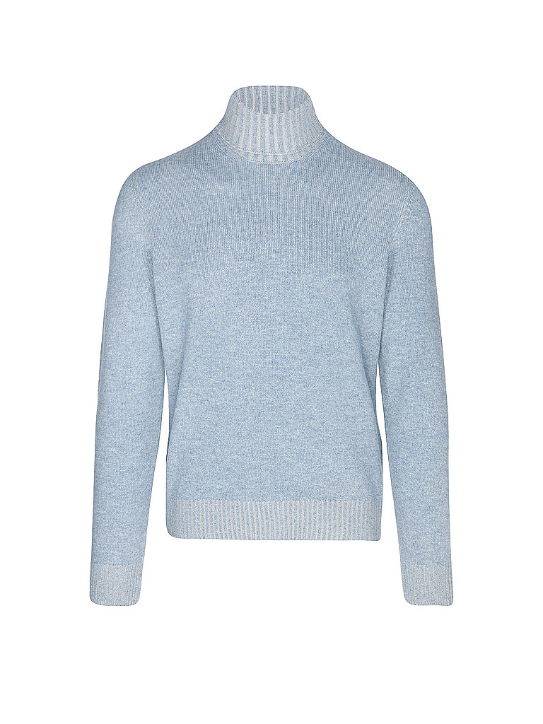 Jersey de cuello alto azul claro 46