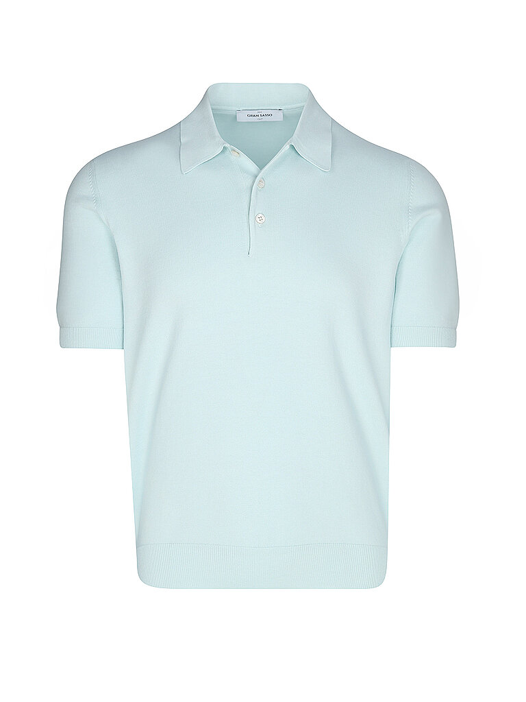 Gran Sasso Poloshirt turquesa 52