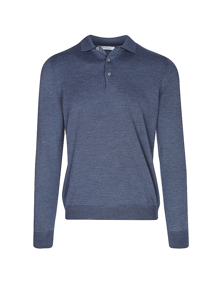 Gran Sasso Poloshirt azul 54