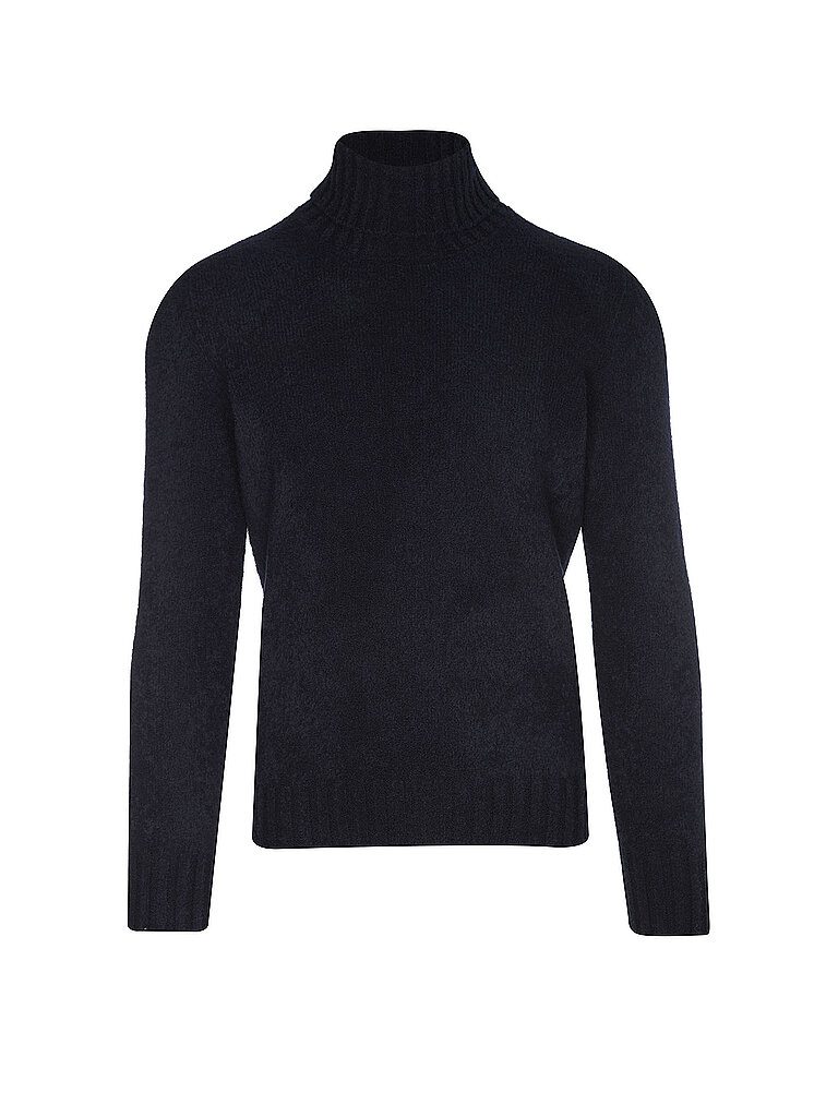 Gran Sasso Jersey de cuello alto azul oscuro