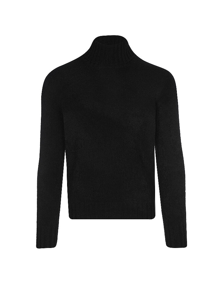 Gran Sasso Jersey de cuello alto negro
