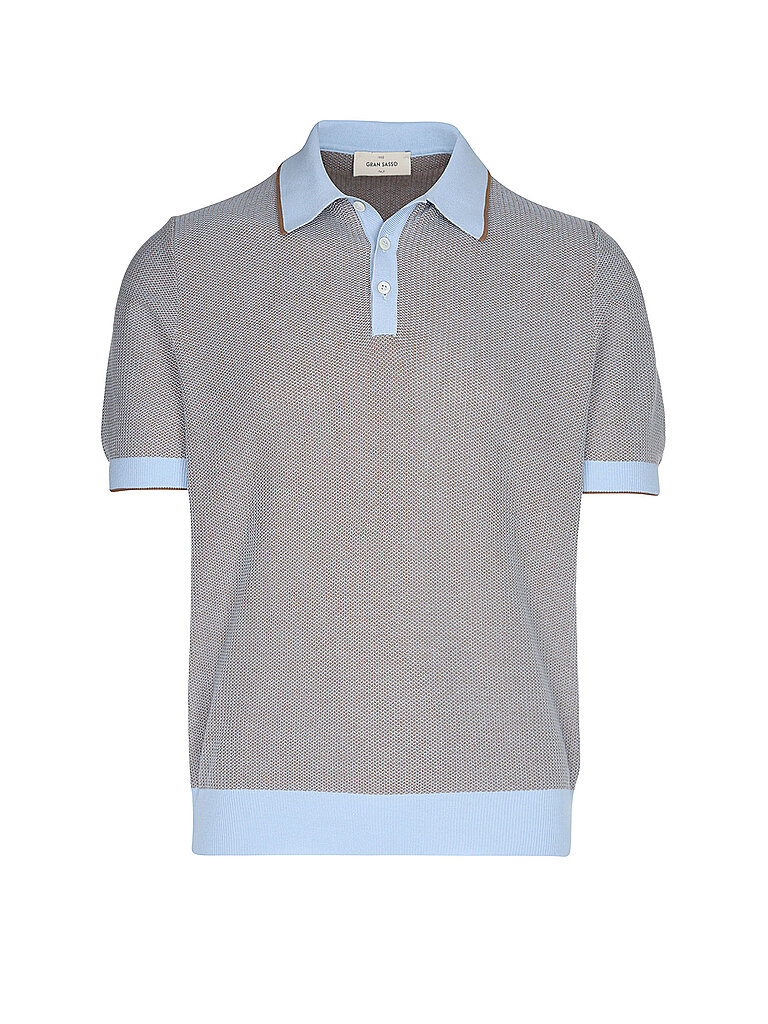 Gran Sasso Polo azul claro 50