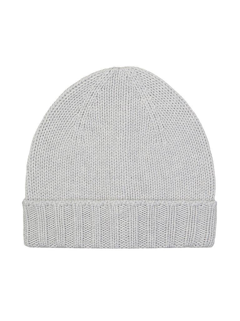Gran Sasso Gorro de cachemira - Gorro gris claro